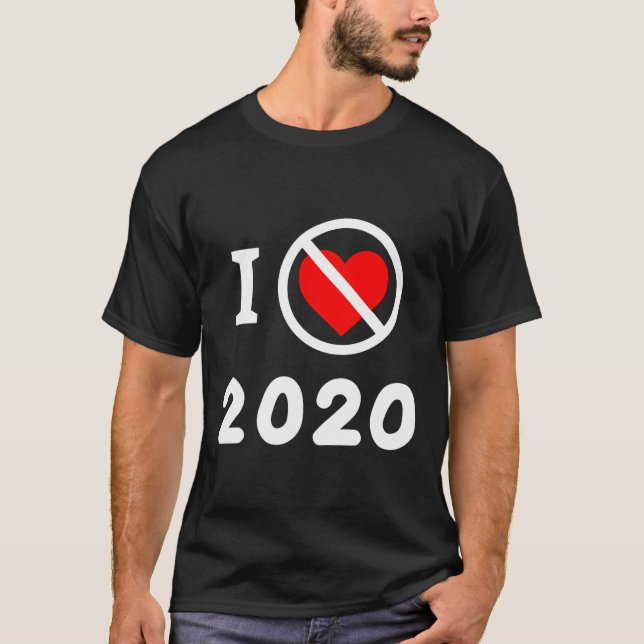 Jag har 2020 år av pandemiskt Social som Avstånd M T Shirt (Framsida)
