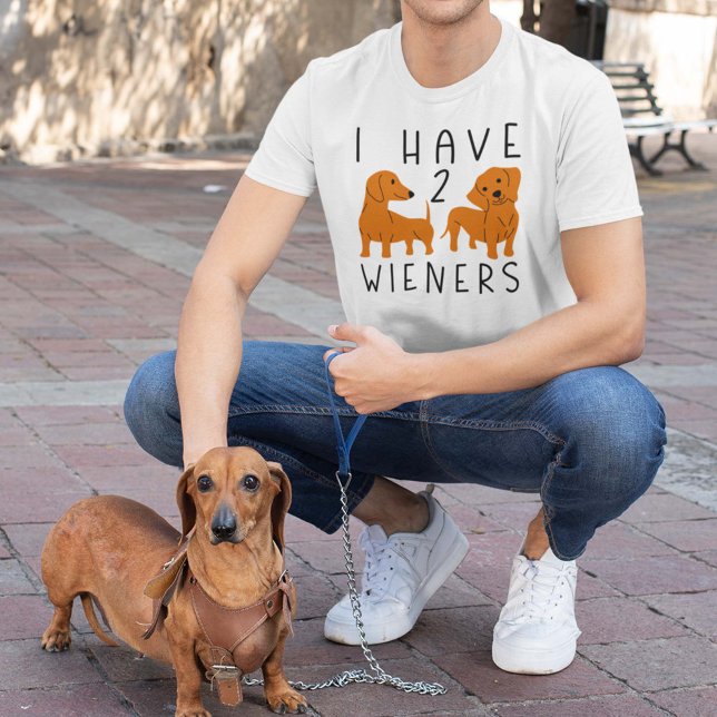 Jag har 2 Wiener T Shirt (Skapare uppladdad)