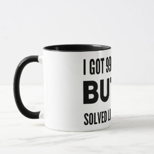 Jag har 99 problem sid muggen för hustlechefbaben mugg