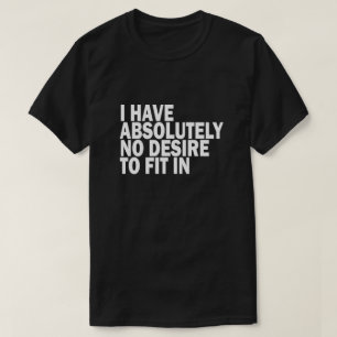 JAG HAR ABSOLUT INGEN LUST TILL PASSFORMEN IN TEE
