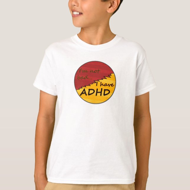 Jag har ADHD-design 1 T Shirt (Framsida)