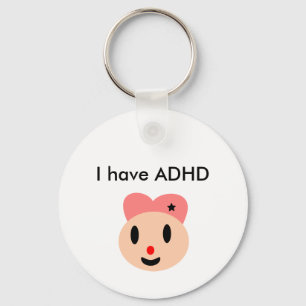 Jag har ADHD Nyckelring