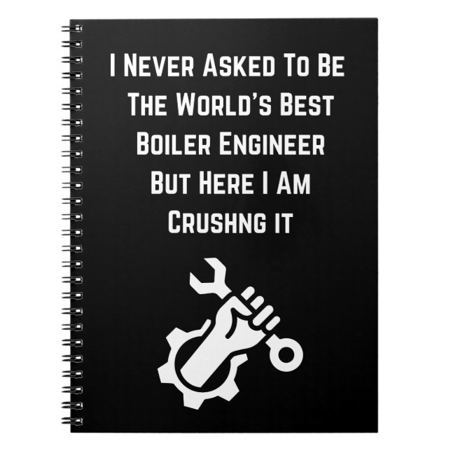 Jag har aldrig bett att få vara världens.. anteckningsbok (Framsidan)