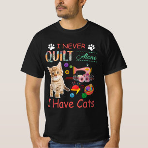 Jag har aldrig druckit Ensam med kattsaftslutning T Shirt