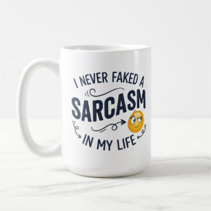 JAG HAR ALDRIG FÖRESTÄLLT SARKASM I MIN LIVstid, Kaffemugg