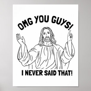 Jag har aldrig sagt det där vackra kristna Rel Poster
