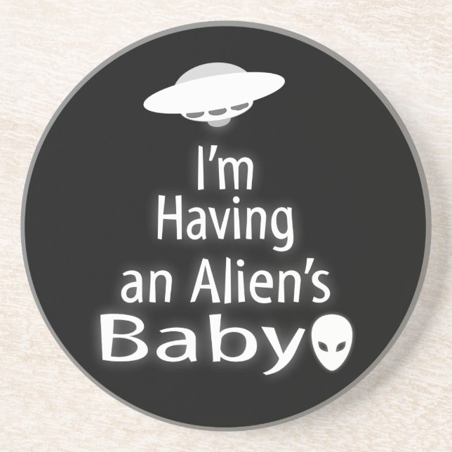 Jag har Aliens Baby Underlägg (Framsidan)