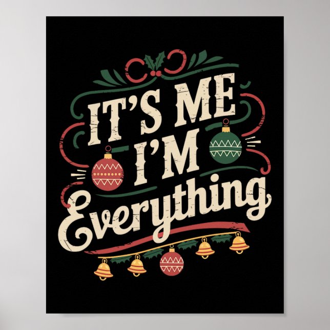 Jag har allt jag vill ha i julklapp. poster (Framsidan)