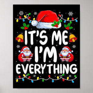 Jag Har Allt Jag Vill Ha Till Jul Det Är Mig Jag Ä Poster