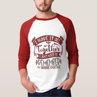 Jag Har Allt Under Kontroll Roligt Sarksastiskt Ci T Shirt