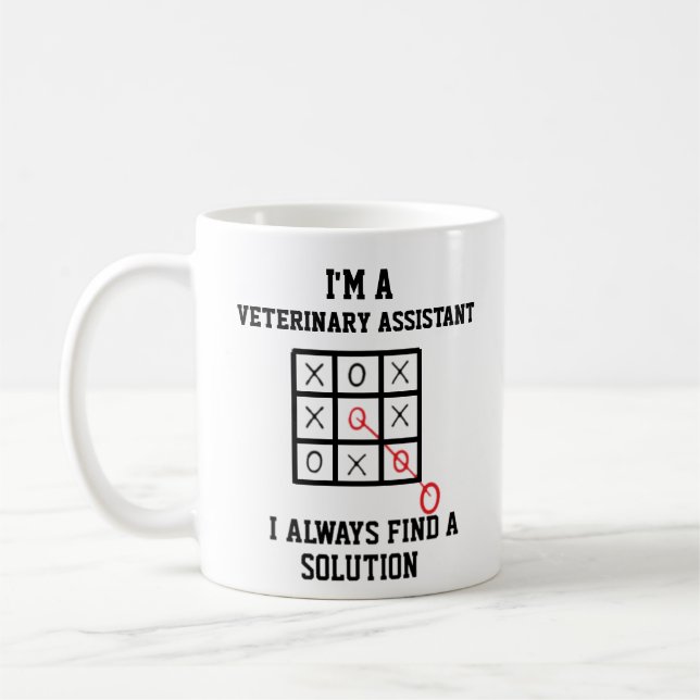 Jag har alltid en veterinärassistent som jag hitta kaffemugg (Vänster)