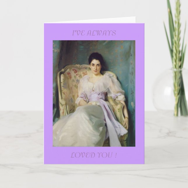 JAG HAR ALLTID LOVAT DIG! HELGKORT (Framsida)