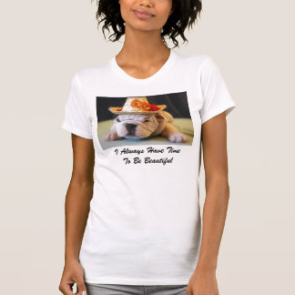 Jag har alltid Time som är den härliga engelska T-shirt