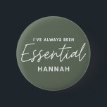 Jag har alltid varit en viktig typografi i modern  knapp<br><div class="desc">Jag har alltid varit viktig för den moderna roligtens typografi. Håll sparan hemma, avstånd social eller viktiga nyckel-arbetare. Modern grafisk typografi. Få ditt budskap på ett ljust, roligt och positivt sätt med denna färgstarka gåva. Perfekt för sjuksköterskor, läkare, farmaceuter, butiksarbetare eller andra nyckel-arbetare i ditt liv som förtjänar en trevlig,...</div>