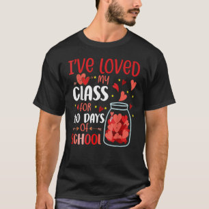 Jag har älskat min klass i 100 dagar skolan 100 d t shirt