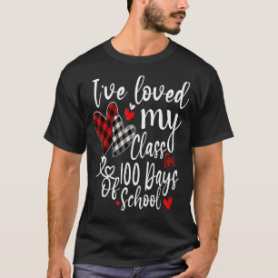 Jag har älskat min klass i 100 dagar skolan 100 D T Shirt