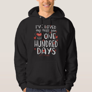 Jag har älskat min klass i 100 skoldagar 100:e d hoodie