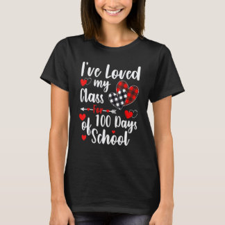 Jag har älskat min klass i 100 skoldagar 100:e d t shirt