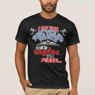 Jag har återanvänt delar av en transplantationsmot t shirt