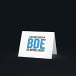 Jag Har att Big Dreidel Energy Funny Jewish Helgda Tack Kort<br><div class="desc">hanukkah, passerande, iddisch, chanukah, jewant, menorah, jew, gift, födelsedags, bagel</div>