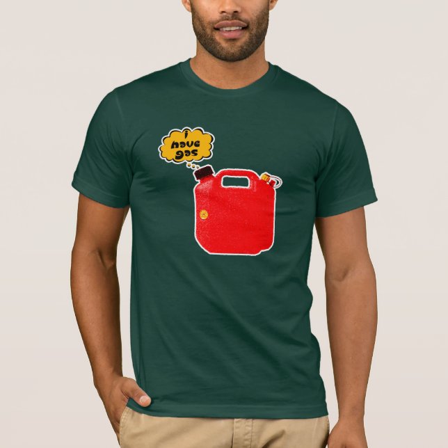 Jag har att gasa… tee shirt (Framsida)