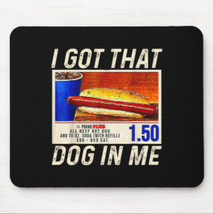 Jag Har att Hund hos mig. Musmatta
