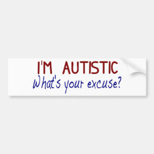 Jag har Autism Bildekal