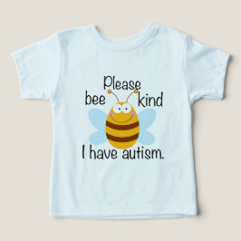Jag har Autism Cute Bee Pun T Shirt