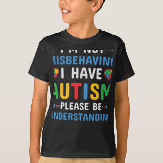 Jag har autism.. Jag missbrukar inte T Shirt