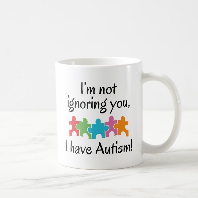 Jag har Autism Kaffemugg (Höger)