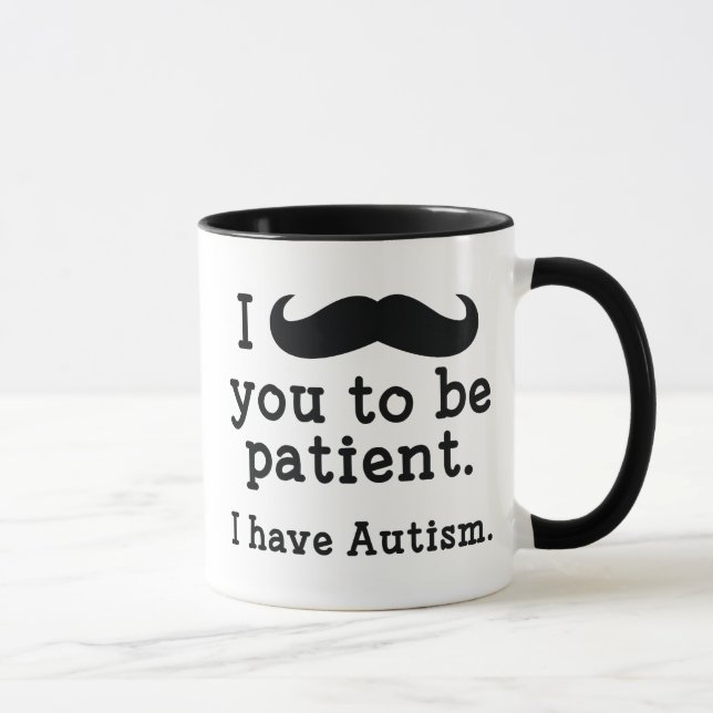 Jag Har Autism Mugg (Höger)