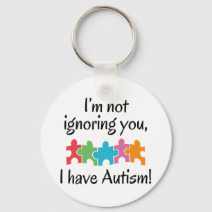 Jag har Autism Nyckelring