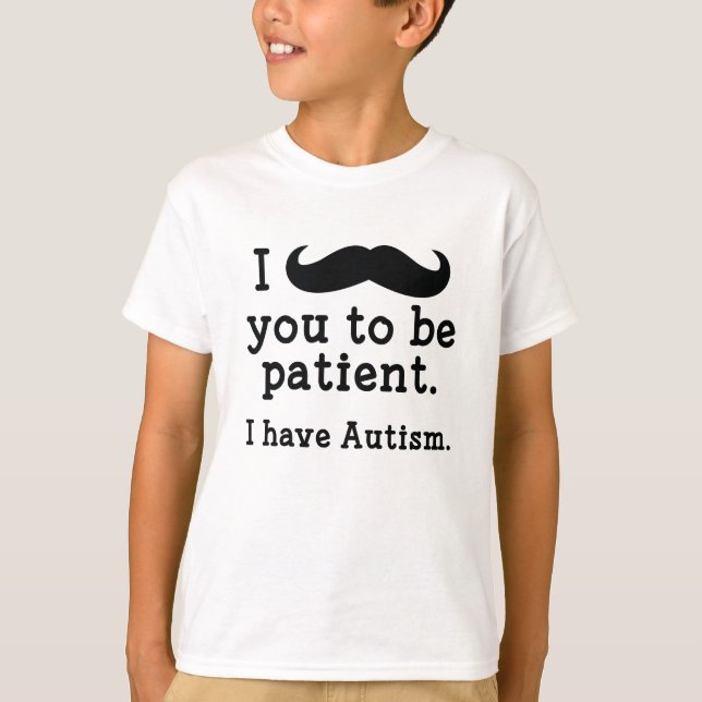 Jag har Autism Tröja (Framsida)