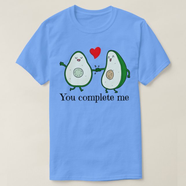 Jag har avocado ord Classic TShirt T Shirt (Design framsida)