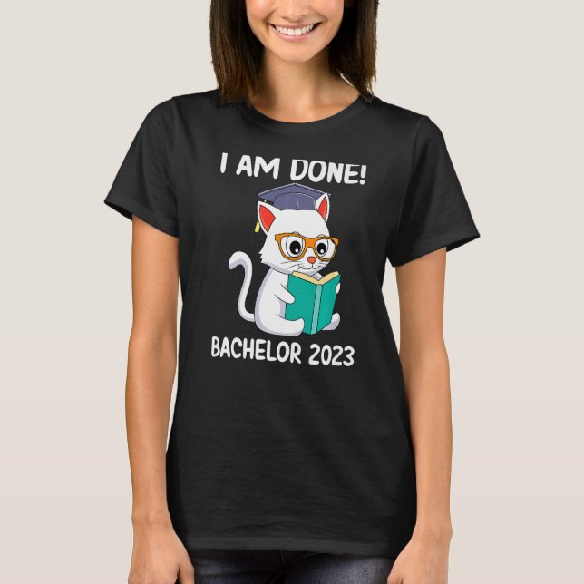 Jag har avslutat Bachelor 2023 1 T Shirt (Framsida)
