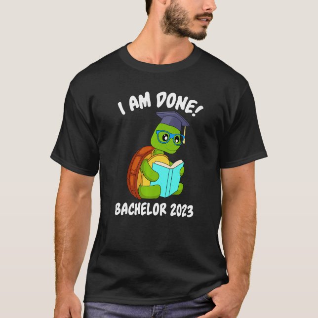 Jag har avslutat Bachelor 2023 T Shirt (Framsida)