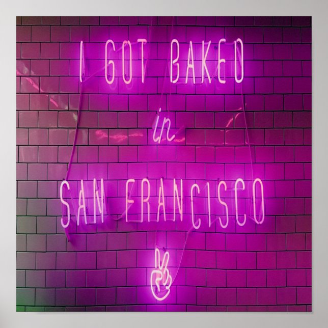 Jag Har Baked i San Francisco Poster (Framsidan)