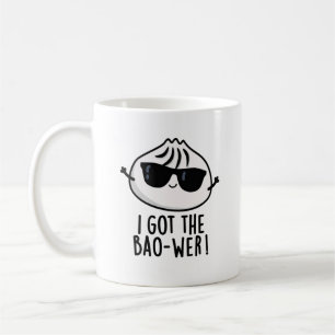 Jag Har Bao-wer Funny Dimsum Pun Kaffemugg