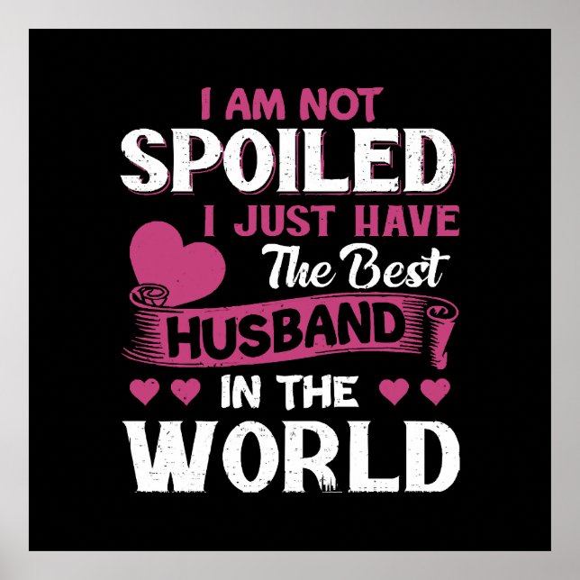 Jag har bara det bästa Make i världen Poster (Framsidan)