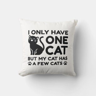 Jag har bara en katt kudde