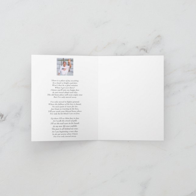 Jag har bara Flyttat Away Tackkort (Inuti)