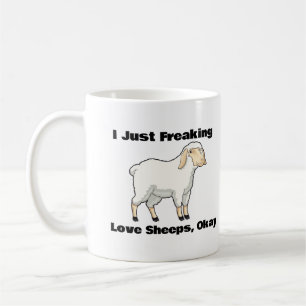 Jag har bara fryst Kärlek Sheeps, okej kaffe Mugg
