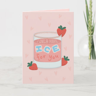 Jag har bara is till dig kort