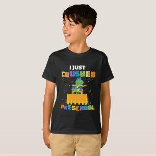 Jag har bara krossat Preschool T Rex Dinosaur Mons Shirt