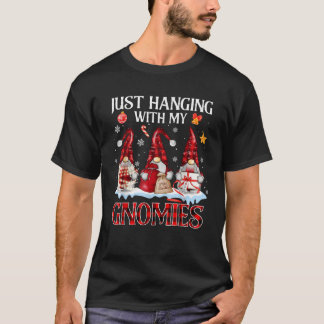 Jag har bara med min Gnomies Pajama Cute Gnome Chr T Shirt