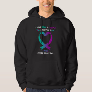 Jag har Bära och Lila för min son jag saknar varje Hoodie