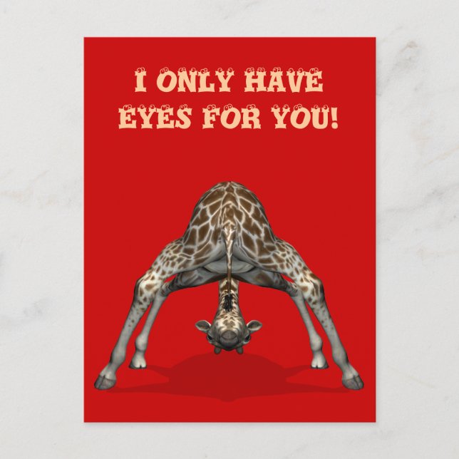 Jag har bara Öga till dig Vykort (Framsida)