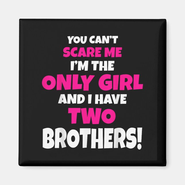 Jag har bara två bröder... magnet (Framsidan)