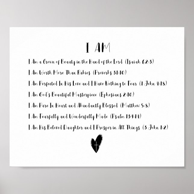 Jag har bekräftelser på att Christian Poster (Framsidan)