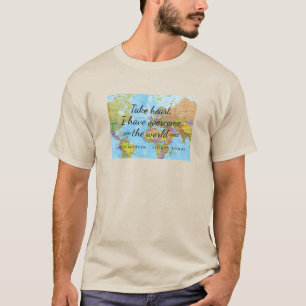 Jag har besegrat världen. t shirt